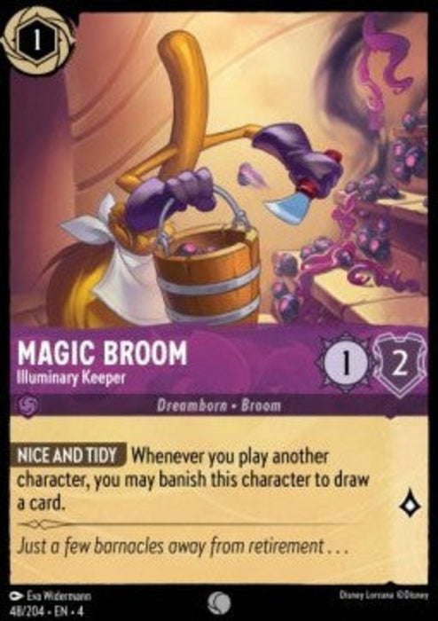 Magic Broom - Illuminary Keeper 4URS-048 Common Englisch