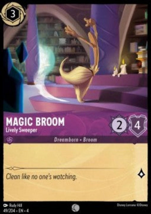 Magic Broom - Lively Sweeper 4URS-049 Common Englisch