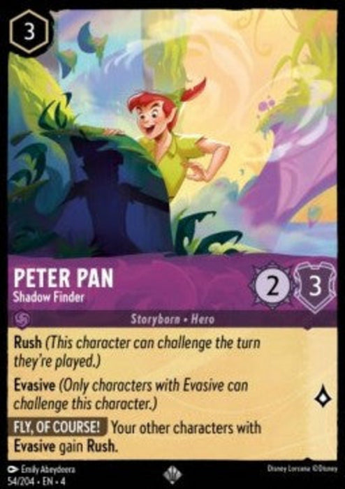 Peter Pan - Shadow Finder 4URS-054 Super Rare Englisch