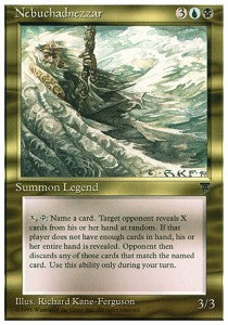 Nebuchadnezzar CHR- Rare Englisch