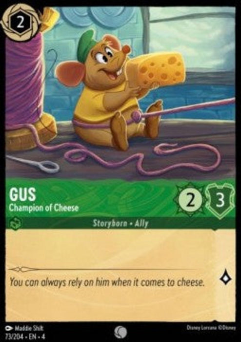 Gus - Champion of Cheese 4URS-073 Common Englisch