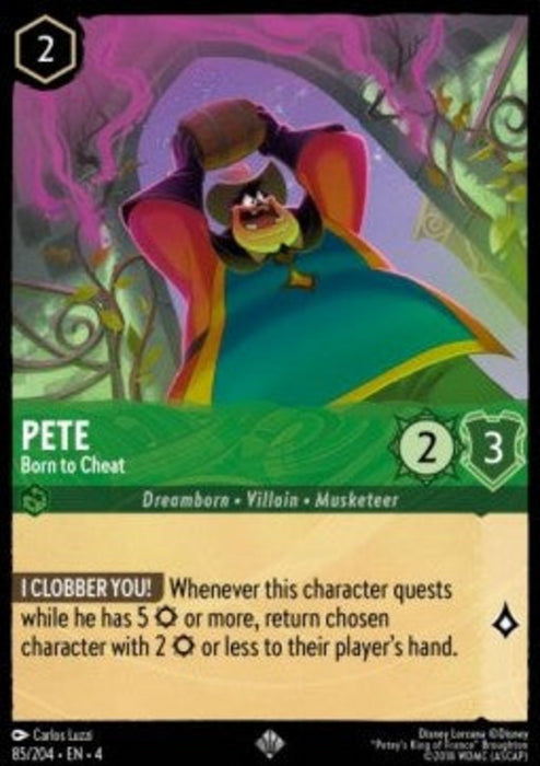 Pete - Born to Cheat 4URS-085 Super Rare Englisch