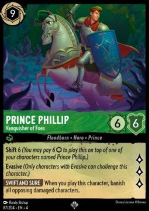 Prince Phillip - Vanquisher of Foes 4URS-087 Super Rare Englisch