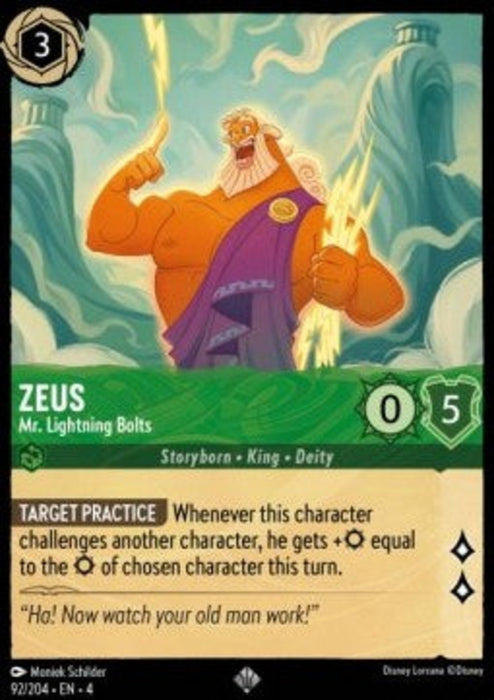 Zeus - Mr. Lightning Bolts 4URS-092 Super Rare Englisch