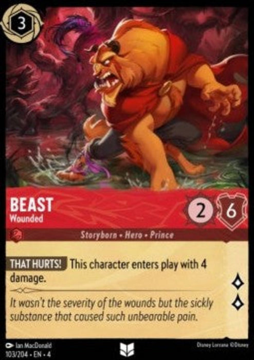 Beast - Wounded 4URS-103 Uncommon Englisch
