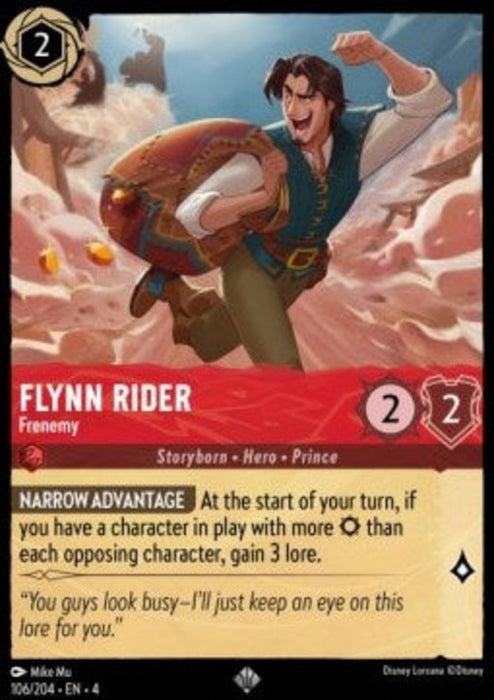 Flynn Rider - Frenemy 4URS-106 Super Rare Englisch