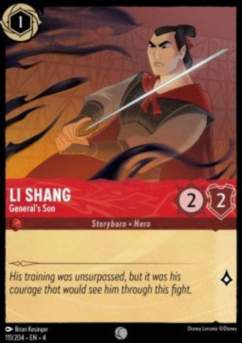 Li Shang - General's Son 4URS-111 Common Englisch