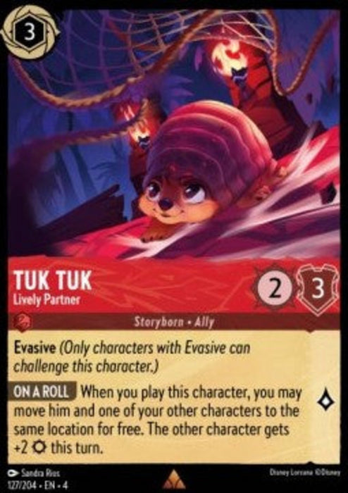Tuk Tuk - Lively Partner 4URS-127 Rare Englisch
