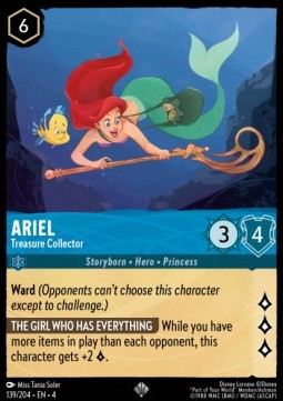 Ariel - Treasure Collector 4URS-139 Super Rare Englisch