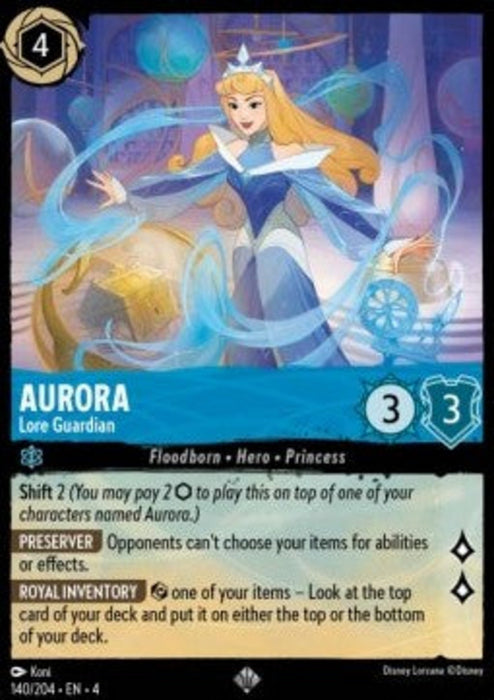 Aurora - Lore Guardian 4URS-140 Super Rare Englisch