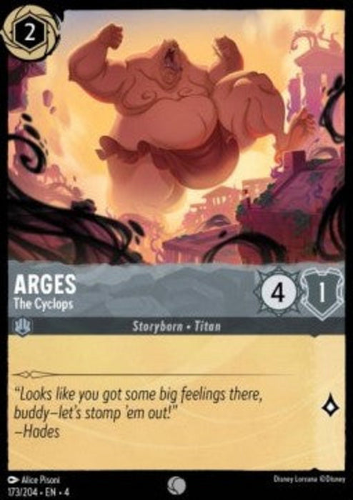Arges - The Cyclops 4URS-173 Common Englisch