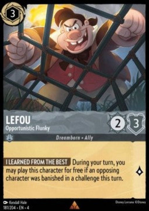 LeFou - Opportunistic Flunky 4URS-181 Rare Englisch