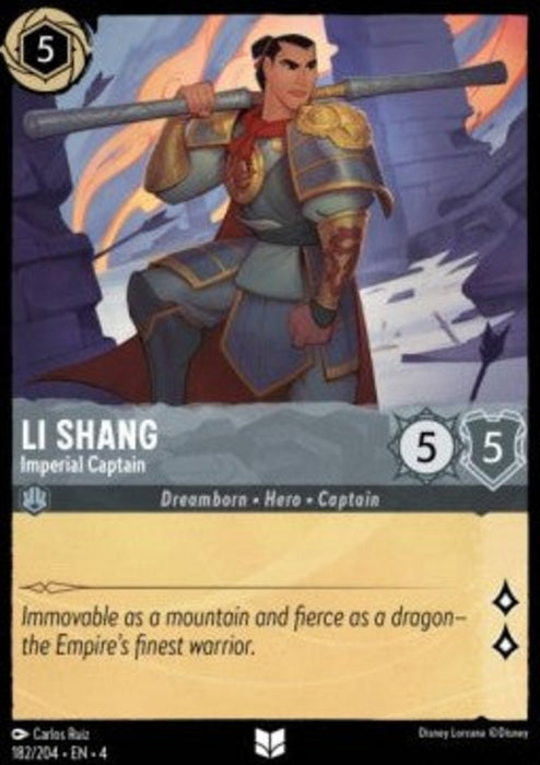 Li Shang - Imperial Captain 4URS-182 Uncommon Englisch
