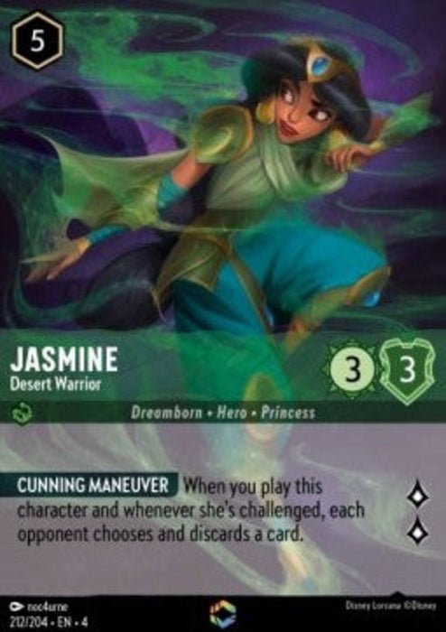 Jasmine - Desert Warrior (V.2) 4URS-212 Enchanted Englisch