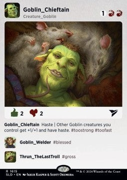 Goblin Chieftain SLDSP4-1615 Rare Englisch