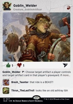 Goblin Welder SLDSP4-1617 Rare Englisch