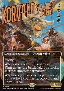 Korvold, Fae-Cursed King SLDSP4-1625 Mythic Englisch