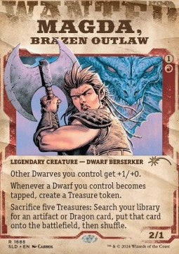 Magda, Brazen Outlaw SLDSP4-1688 Rare Englisch