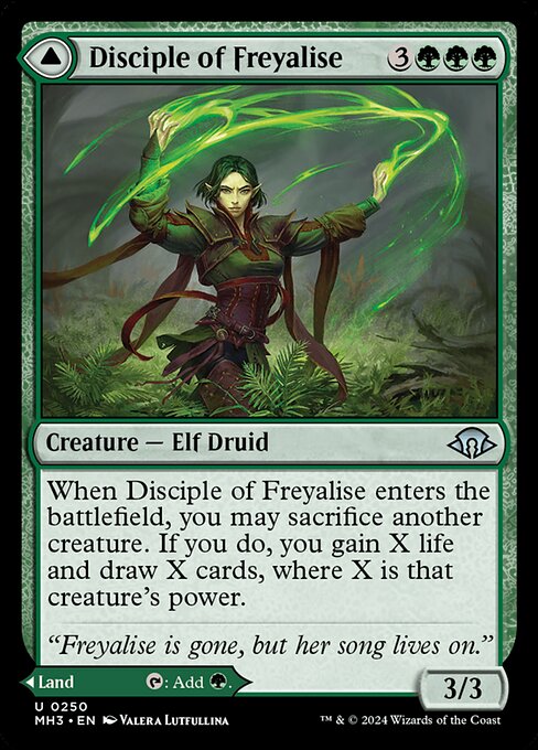 Magic: Disciple of Freyalise // Garden of Freyalise
