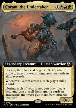 Coram der Leichenbestatter (V.3) XM3C-27 Mythic Deutsch