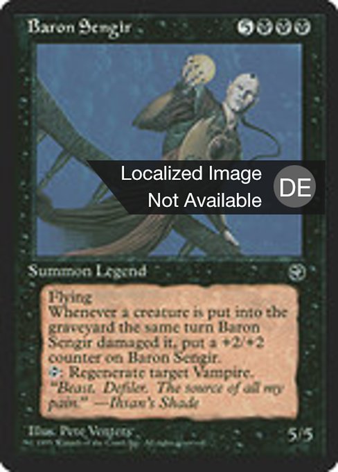 Magic: Baron Sengir