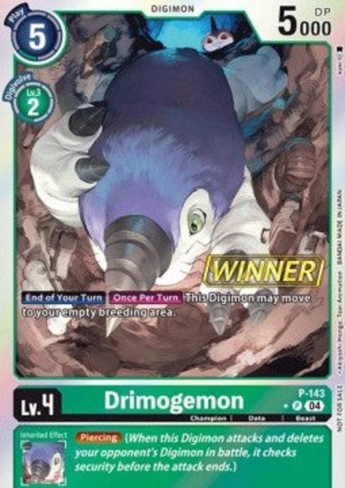 Drimogemon (P-143) (V.2) OTPE Alternative Art Englisch