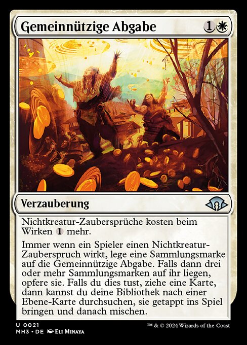 Magic: Charitable Levy