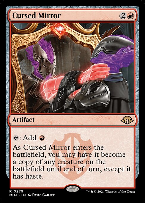 Cursed Mirror MH3-279 Rare Englisch