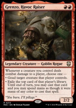 Grenzo, Havoc Raiser M3C-213 Rare Englisch