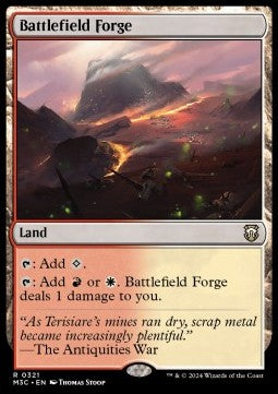 Battlefield Forge M3C-321 Rare Englisch