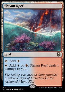 Shivan Reef M3C-375 Rare Englisch