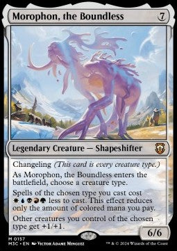Morophon, the Boundless M3C-157 Mythic Englisch