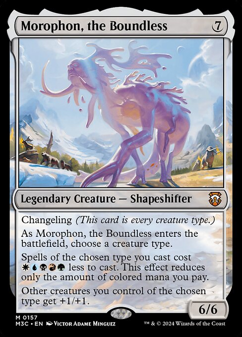 Morophon, the Boundless M3C-157 Mythic Englisch