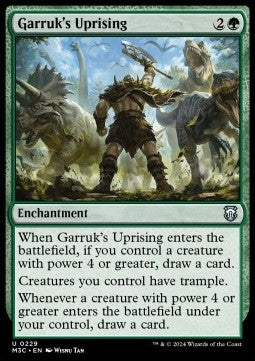 Garruk's Uprising M3C-229 Uncommon Englisch