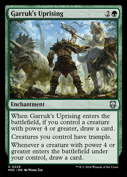 Garruk's Uprising M3C-229 Uncommon Englisch