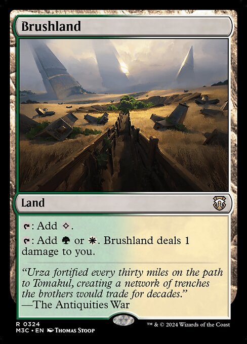 Brushland M3C-324 Rare Englisch