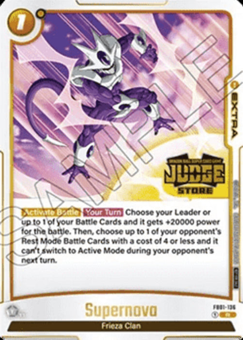 Supernova (FB01-136) JPFW Rare Englisch