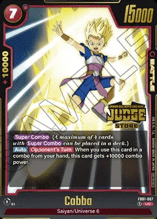 Cabba (FB01-007) JPFW Uncommon Englisch