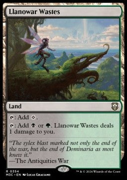 Llanowar Wastes M3C-354 Rare Englisch
