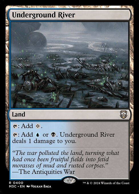 Underground River M3C-400 Rare Englisch