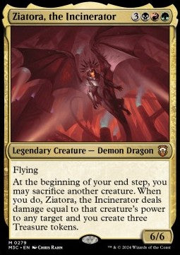 Ziatora, the Incinerator M3C-279 Mythic Englisch