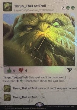 Thrun, the Last Troll SLD-810 Mythic Englisch