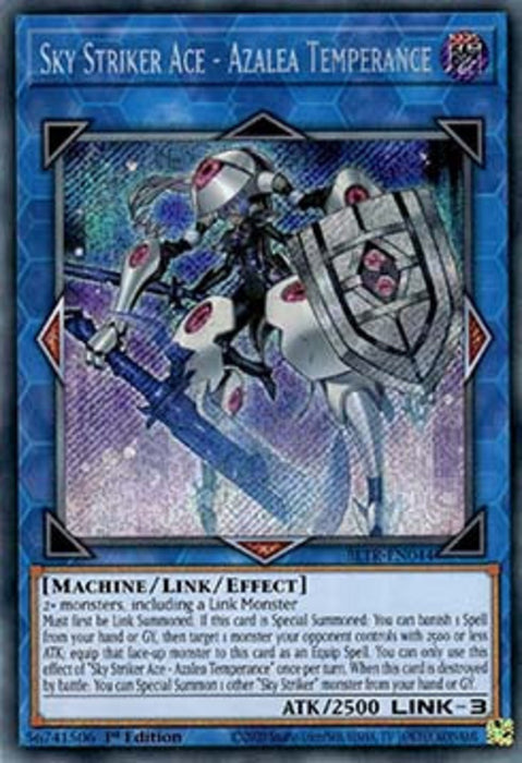 Sky Striker Ace - Azalea Temperance BLTR-EN044 Secret Rare Englisch