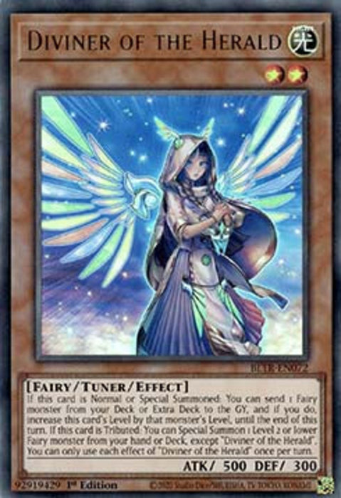 Diviner of the Herald (V.1) BLTR-EN072 Ultra Rare Englisch