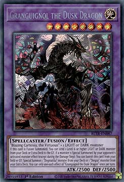 Granguignol the Dusk Dragon BLTR-SP087 Secret Rare Spanisch