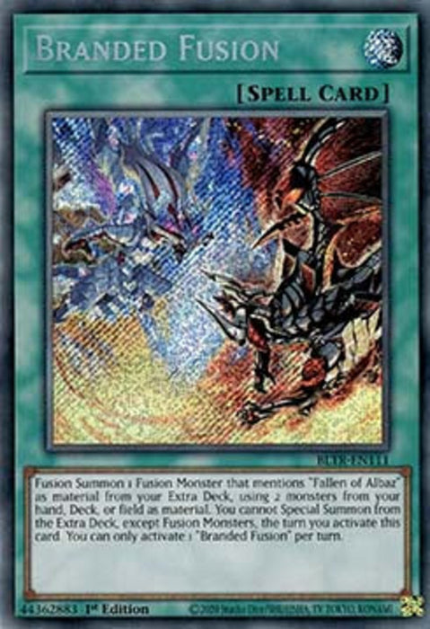 Branded Fusion (V.1) BLTR-EN111 Secret Rare Englisch