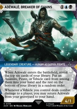 Adéwalé, Breaker of Chains (V.1) XACR-136 Uncommon Englisch