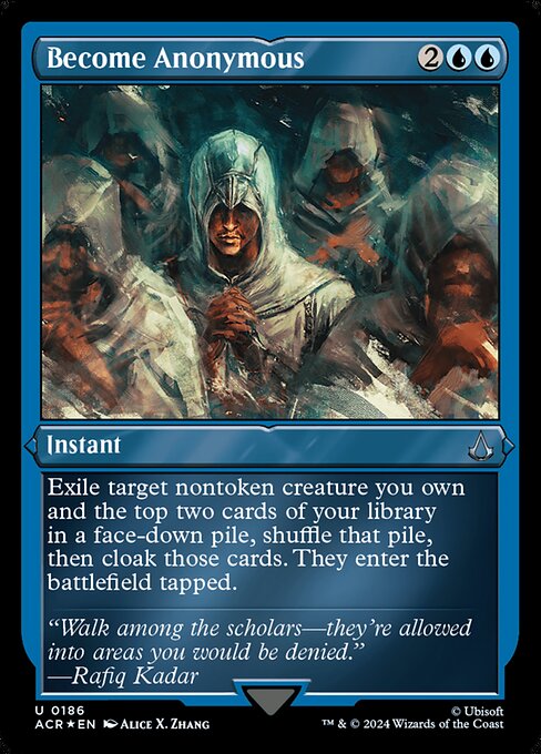 Magic: Become Anonymous