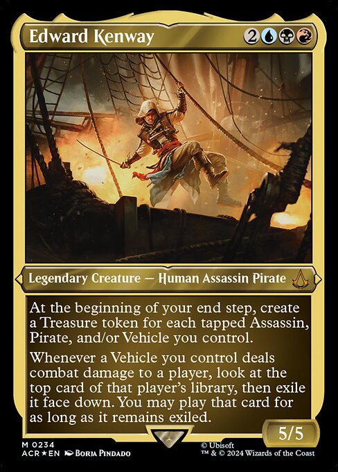 Edward Kenway (V.2) XACR-234 Mythic Englisch