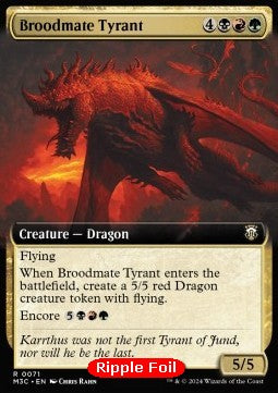 Broodmate Tyrant (V.2) XM3C-71 Rare Englisch